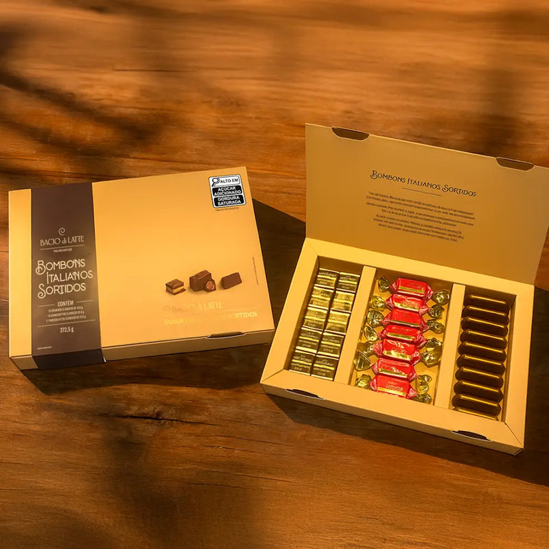 Caixa Bombons Italianos Sortidos | 272,5g